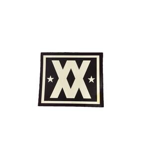 Dixxon Flannel Co. *XX* Black Sticker With White Logo Skater Casual Accessory